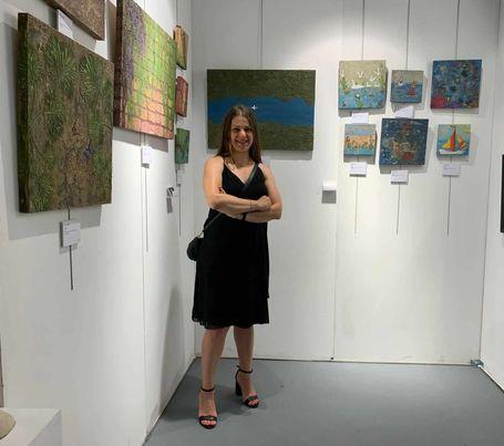 Ressam Pelin Toğrul Eserleri İle Bodrum Art Fair’de 