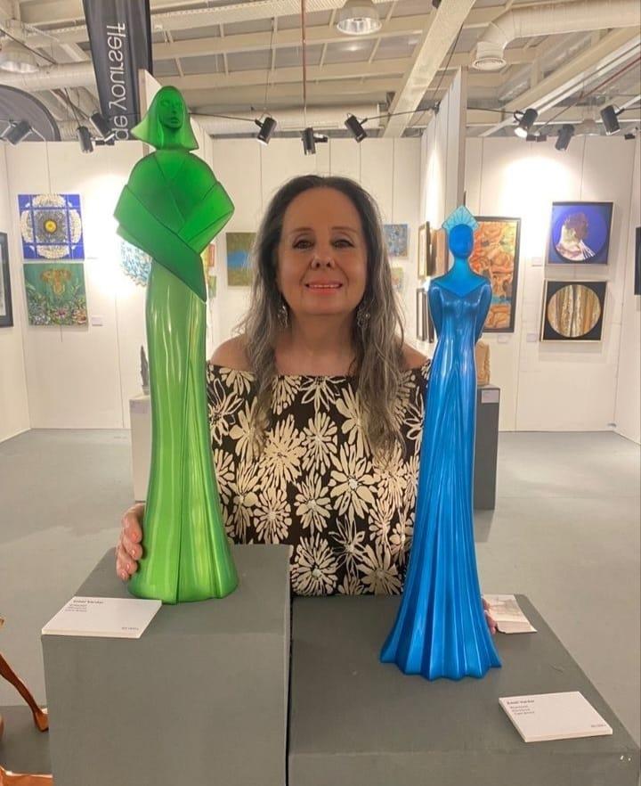 Sanatçı Emel Vardar Eserleri İle Bodrum Art Fair’de 